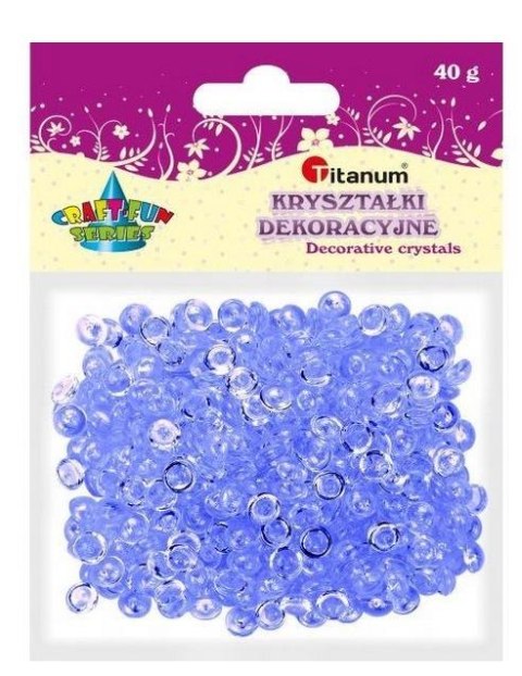Koraliki plastikowe połówka kuli liliowe 40g Koraliki plastikowe połówka kuli liliowe 40g