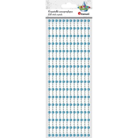 Kryształki samoprzylepne na pasku mix 12szt Kryształki samoprzylepne na pasku mix 12szt