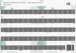 Naklejki indeksujące do Biblii - małe geometryczne