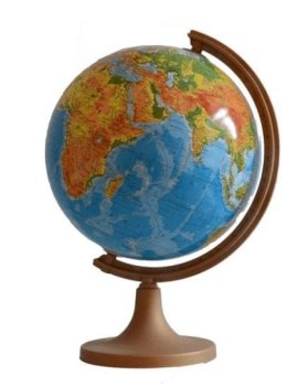 Globus fizyczny 32 cm