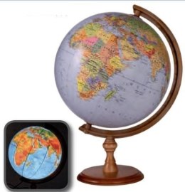Globus polityczno-fizyczny podświetlany 32 cm
