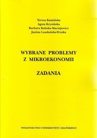 Wybrane problemy z mikroekonomii. Zadania