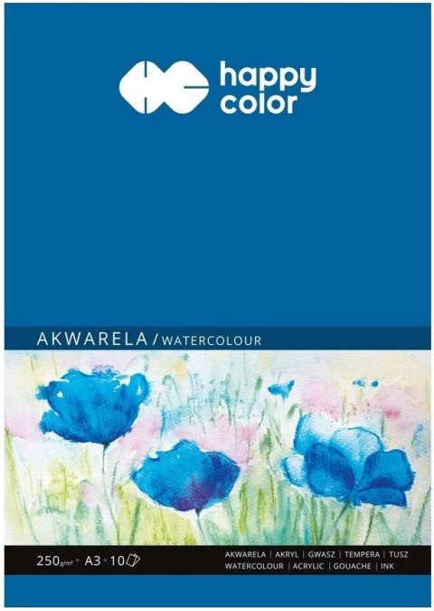 Blok akwarelowy ART A3/10K 250g HAPPY COLOR