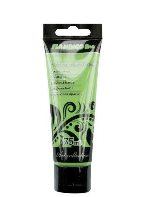 Farba akrylowa 75ml 046 jasnozielona Farba akrylowa 75ml 046 jasnozielona
