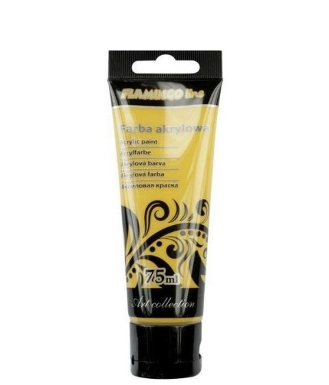 Farba akrylowa 75ml 080 ochra Farba akrylowa 75ml 080 ochra