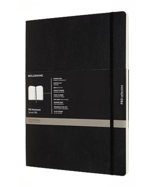 Notes Proffesional XXL 22x28 czarny MOLESKIN