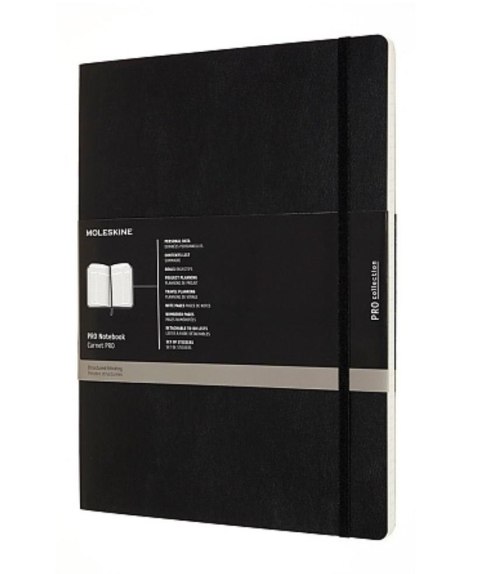 Notes Proffesional XXL 22x28 czarny MOLESKIN