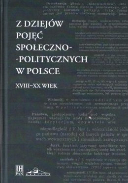 Z dziejów pojęć społeczno-politycznych w Polsce
