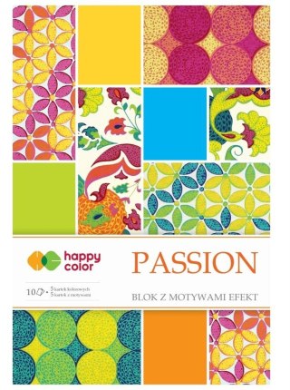 Blok Effect Passion 10 arkuszy HAPPY COLOR