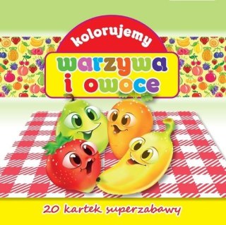 Kolorujemy warzywa i owoce