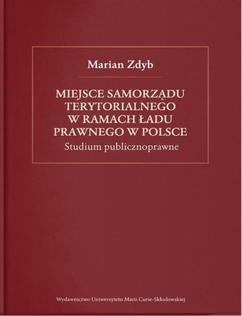 Miejsce samorządu terytorialnego w ramach ładu... Miejsce samorządu terytorialnego w ramach ładu...