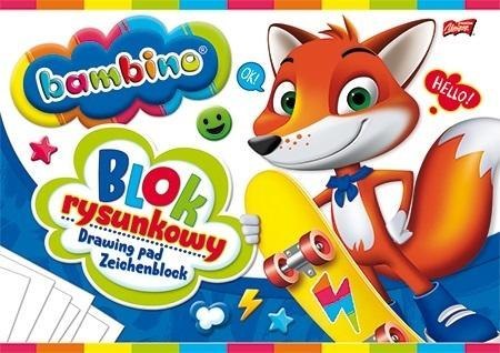 Blok rysunkowy A4/20K (10szt) BAMBINO