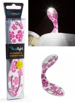 Flexilight Pink Flowers - Lampka do książki Kwiaty