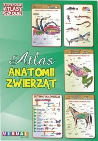 Ilustrowany atlas szkolny. Atlas anatomii zwierząt