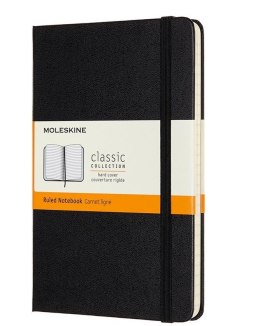 Notes Classic 11,5x18 tw. linie, czarny MOLESKINE