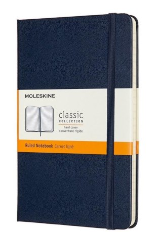 Notes Classic 11,5x18 tw. linie sapphire blue