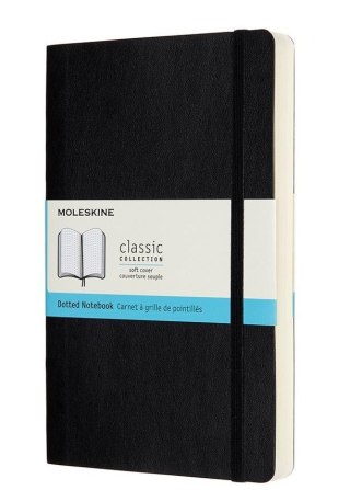 Notes Classic 13x21 kropki czarny MOLESKINE