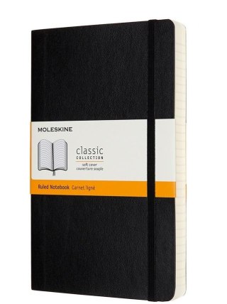 Notes Classic 13x21 linie czarny MOLESKINE