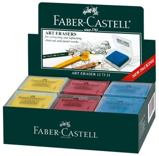 Gumka artystyczna chlebowa mix(18szt)FABER CASTELL