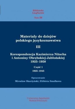 Materiały do dziejów pol. językoznawstwa 3 T.1-2