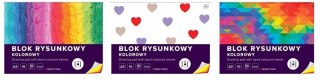 Blok rysunkowy A3/10K barwiony w masie (10szt)