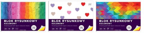 Blok rysunkowy A4/10K barwiony w masie (10szt)