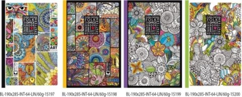 Notatnik ozdobny 190x285/64K linia FRESH Notatnik ozdobny 190x285/64K linia FRESH