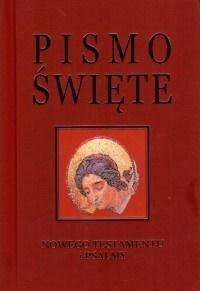 Pismo Święte NT i psalmy - bordo, złocony