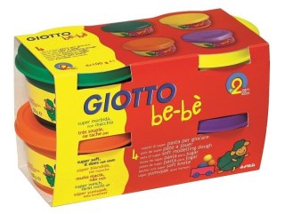 Ciastolina 4x100gr zestaw 2 Bebe GIOTTO