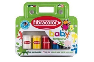 Farbki Tempery Baby 5 kol. FIBRACOLOR