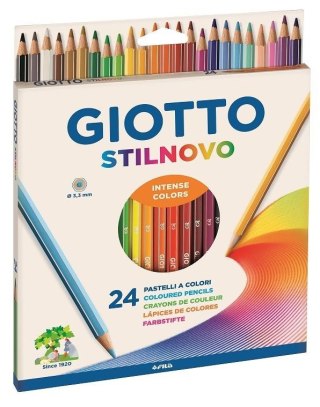 Kredki Stilnovo Intense 24 kolory GIOTTO