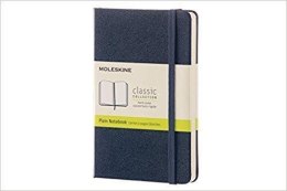 Notes Classic 9x14 tw. gładki- szafirowy MOLESKINE