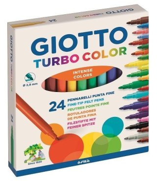 Pisaki Turbo Color 24 kolory GIOTTO