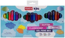 Długopis żelowy Glitter 24 kolory EASY