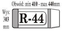 Okładka książkowa regulowana R44 (50szt) IKS