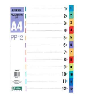 Przekładki PP 1-12 PP12 D.RECT