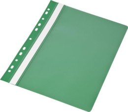 Skoroszyt A4 PP z europerforacją zielony (20szt)