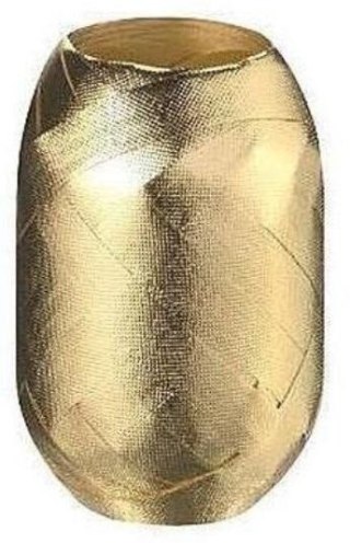 Wstążka kłębuszek 20m/5mm metallic złota