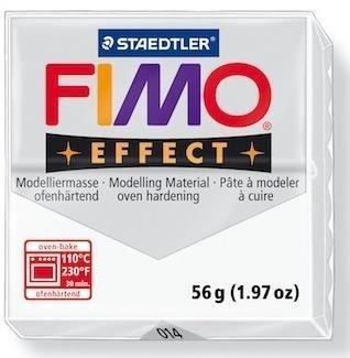 Masa Fimo Effect 56g 014 biały przezroczysty