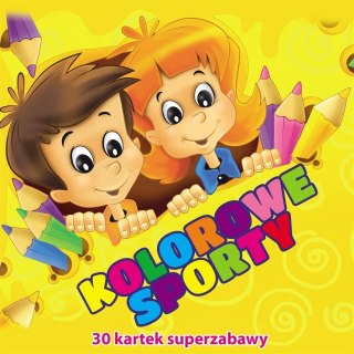 30 kartek superzabawy. Kolorowe sporty