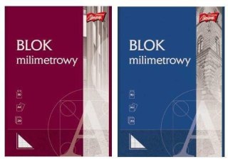 Blok milimetrowy A4/20K (10szt)