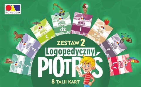 Logopedyczny Piotruś. Zestaw 2