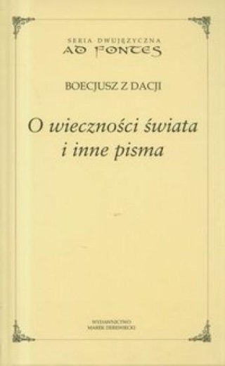 O wieczności świata i inne pisma