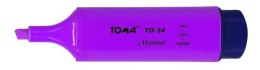 Zakreślacz Mistral fioletowy (10szt) TOMA