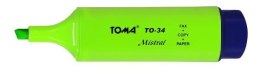 Zakreślacz Mistral zielony (10szt) TOMA