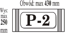 Okładka przylepiana P2 - Format B5 (50szt) IKS