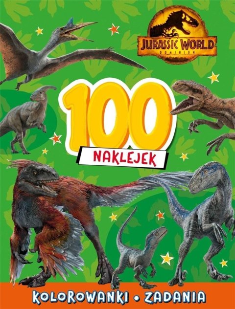 100 naklejek. Jurassic World Dominion 100 naklejek. Jurassic World Dominion