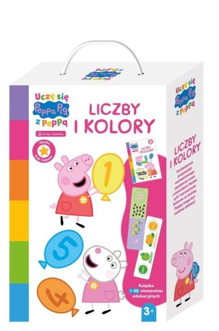 Peppa Pig. Uczę się z Peppą. Liczby i kolory