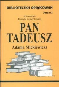 Biblioteczka opracowań nr 002 Pan Tadeusz