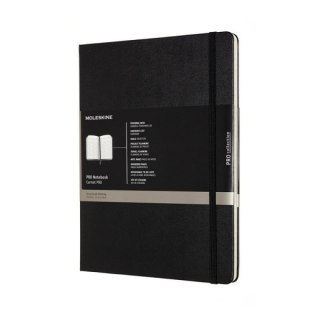 Notes Professional 19x25 tw. czarny MOLESKINE